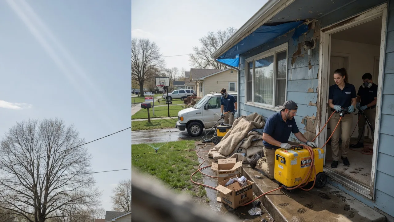 Basement Flood Cleanup in Panhandle, TX near me